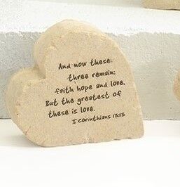 Roman Inc - Symbol Verse Plaque - Heart