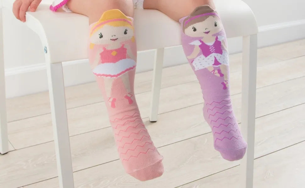 Story Time Knee Socks - Ballerina