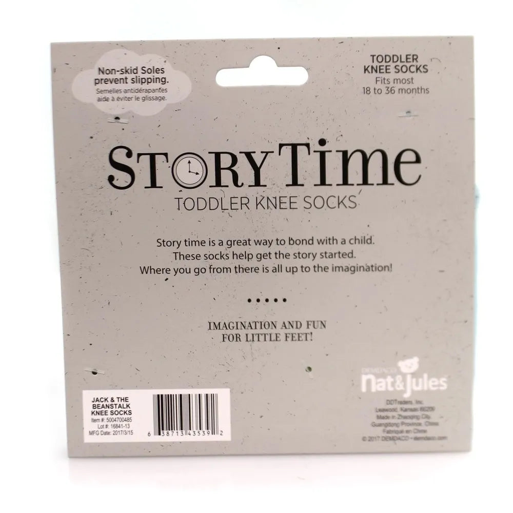 Story Time Knee Socks - Jack & The Beanstalk