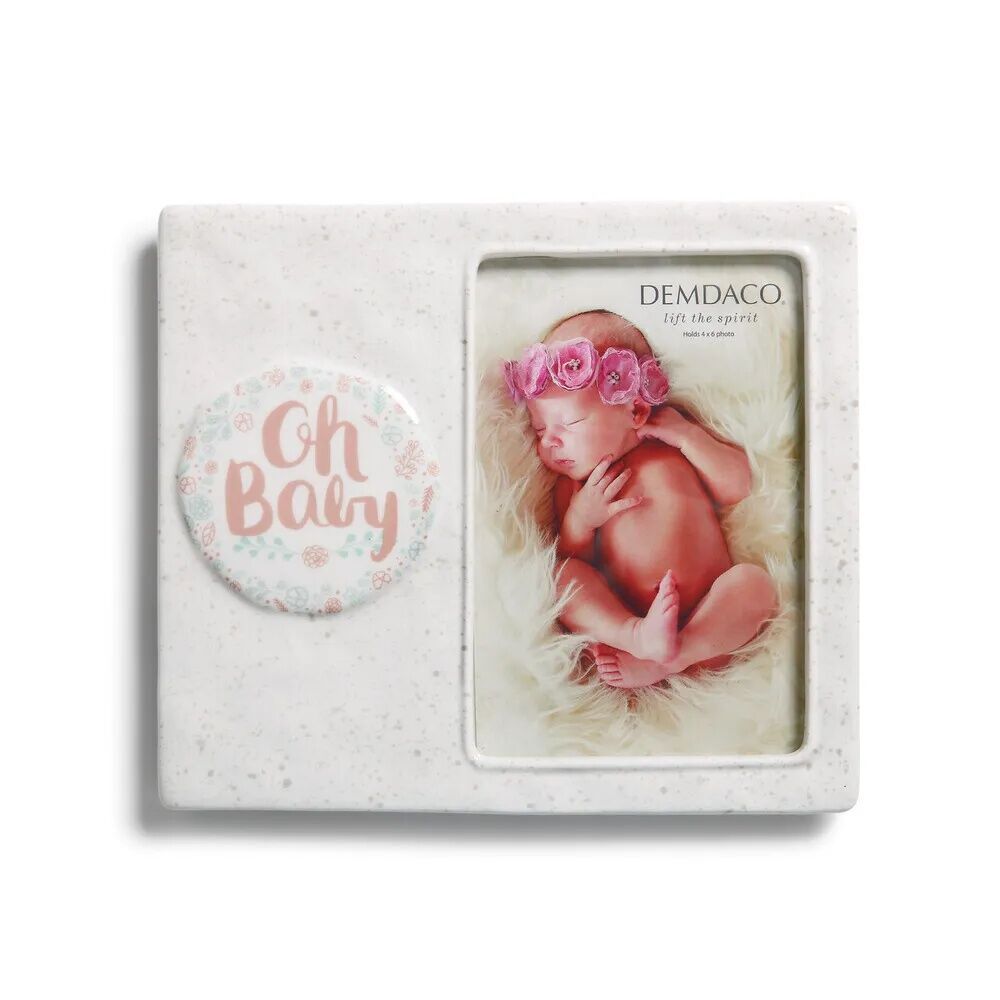 Demdaco Baby - Frame Oh Baby 4x6in