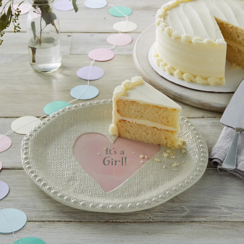 Demdaco Baby - It's a Girl! Cakeplate