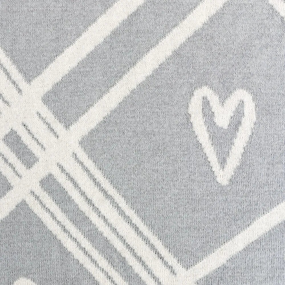 Demdaco Baby - Koala Kisses Plaid & Heart Baby Blanket