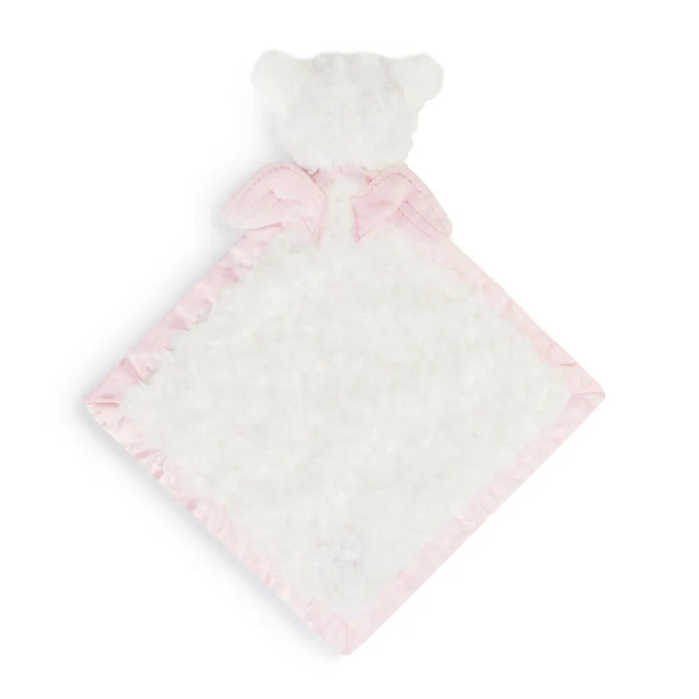 Demdaco Baby - Tender Blessings Pink Guardian Angel Bear Blankie