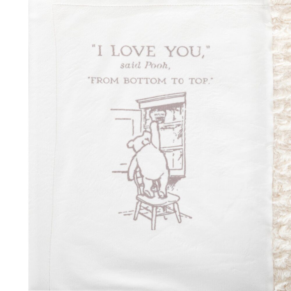 Winnie The Pooh Baby - All the Sweetness Neutral Blanket