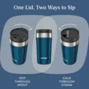 Contigo Uptown Dual Sip Tumbler - Blueberry  473ml