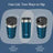 Contigo Uptown Dual Sip Tumbler - Blueberry  473ml