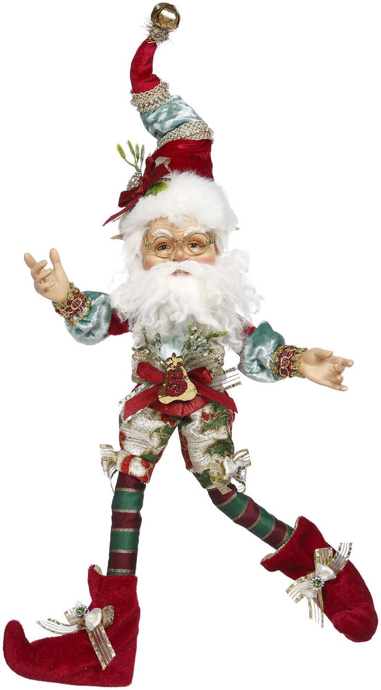 Mark Roberts Christmas Elves - Small North Pole 5 Golden Rings