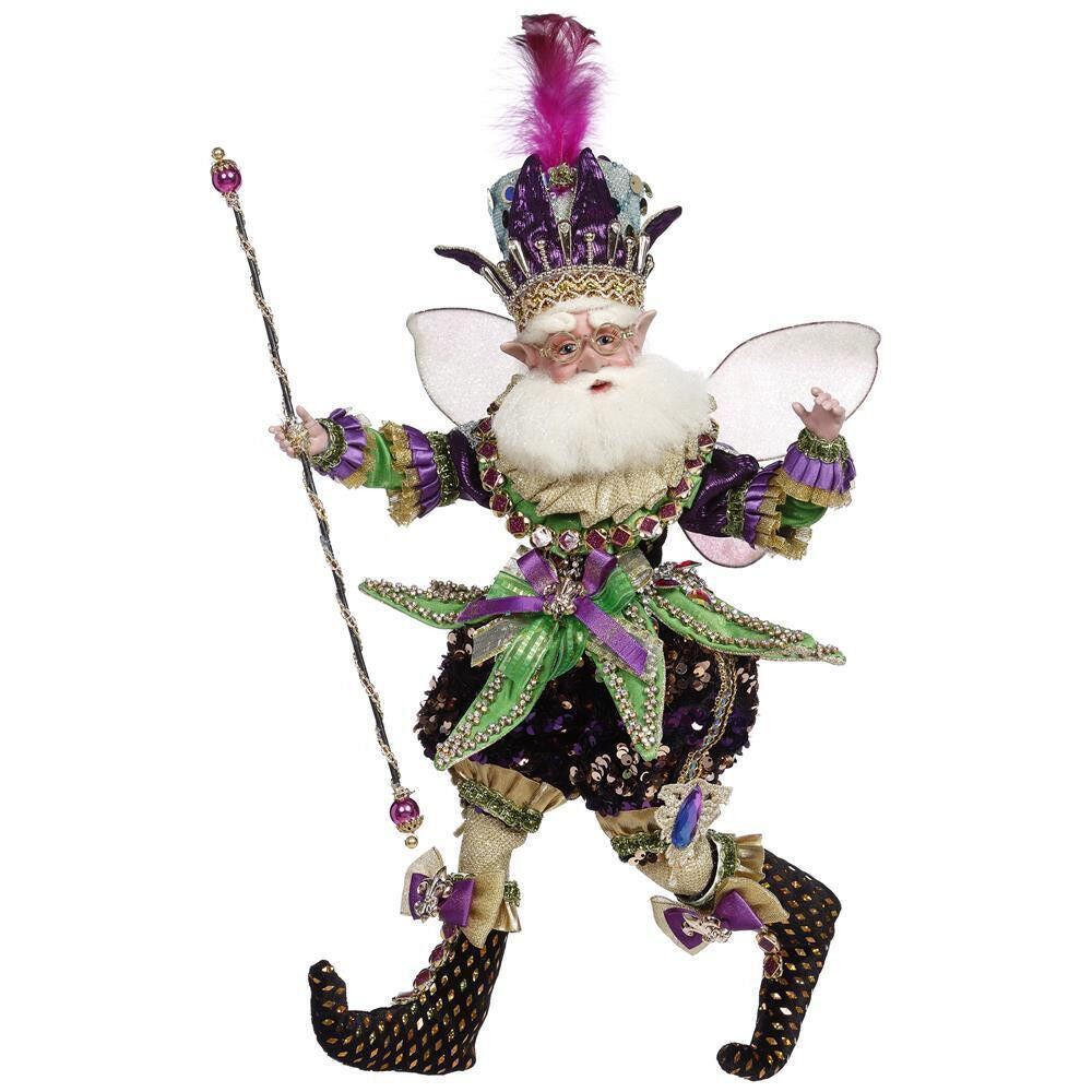 Mark Roberts Christmas Fairies - Medium Mardi Gras Magic