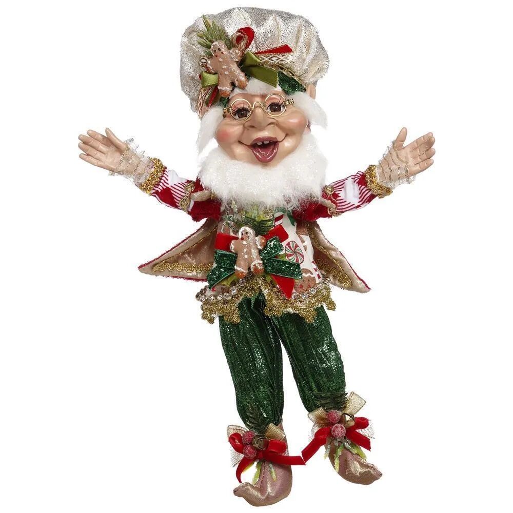 Mark Roberts Christmas Elves - Small Cookies & Milk Elf