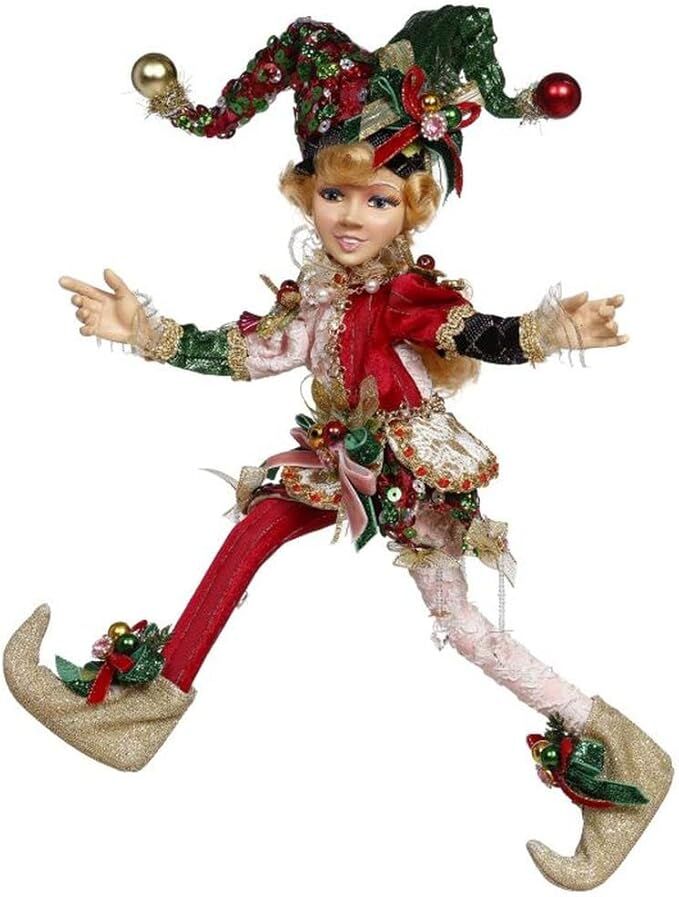 Mark Roberts Christmas Elves - Small Jester Girl