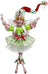 Mark Roberts Christmas Fairies - Medium Peppermint Patty Fairy