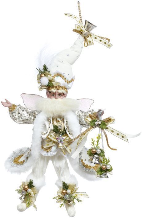 Mark Roberts Christmas Fairies - Small Winter White Fairy