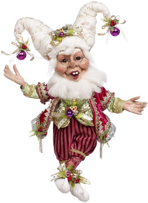 Mark Roberts Elves - Medium Raspberry Cookie Elf