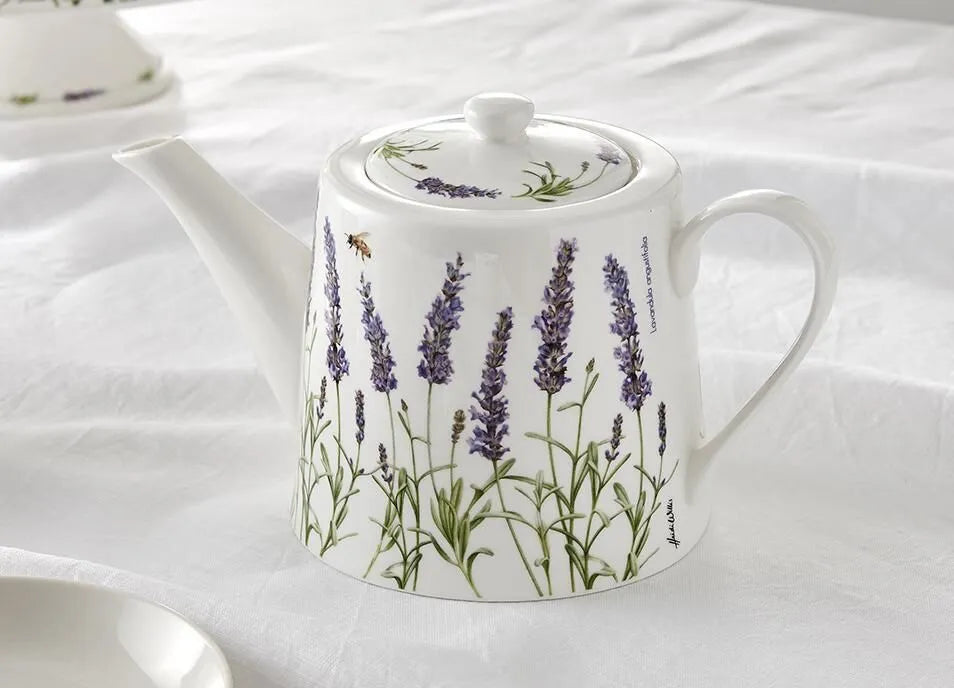Ashdene Lavender Fields - Teapot with Metal Infuser