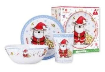 Ashdene Barney Saves Christmas 3pc Kids Set - Koala Santa