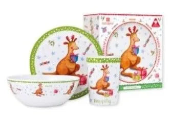 Ashdene Barney Saves Christmas 3pc Kids Set - Kangaroo