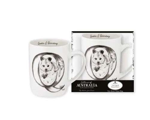 Ashdene Letters of Australia - "Q" Mug