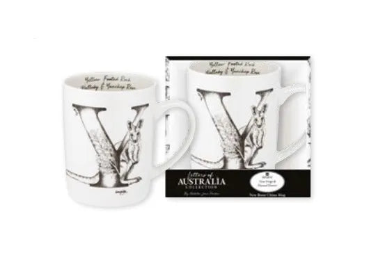 Ashdene Letters of Australia - "Y" Mug