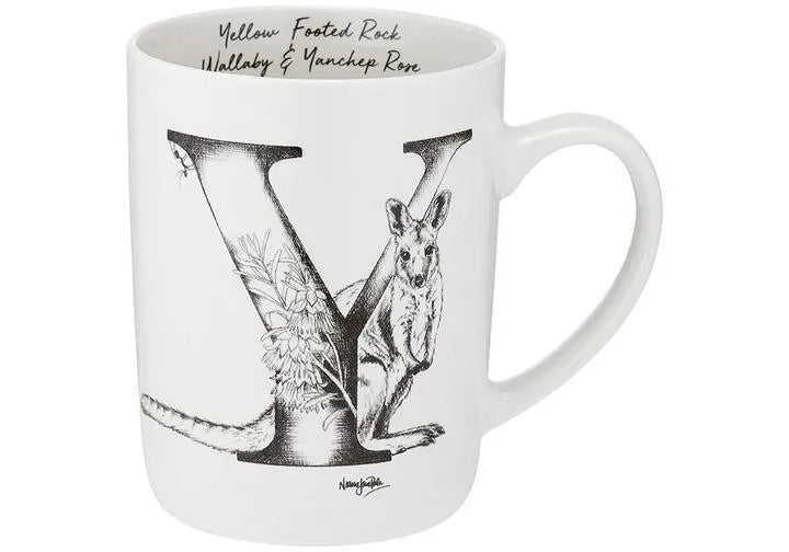 Ashdene Letters of Australia - "Y" Mug