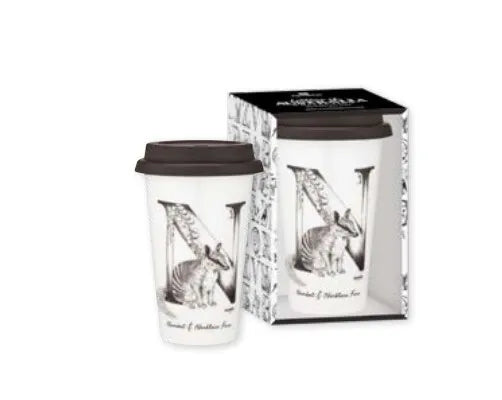 Ashdene Letters of Australia - "N" Travel Mug