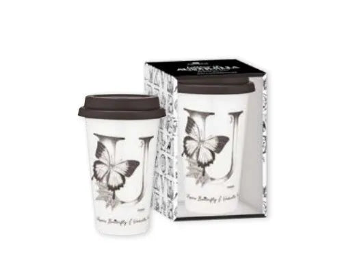 Ashdene Letters of Australia - "U" Travel Mug