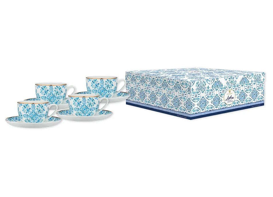 Ashdene Lisbon - Cup & Saucer 4 Pack