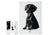 Ashdene Delightful Dogs - Dachshund Tea Towel