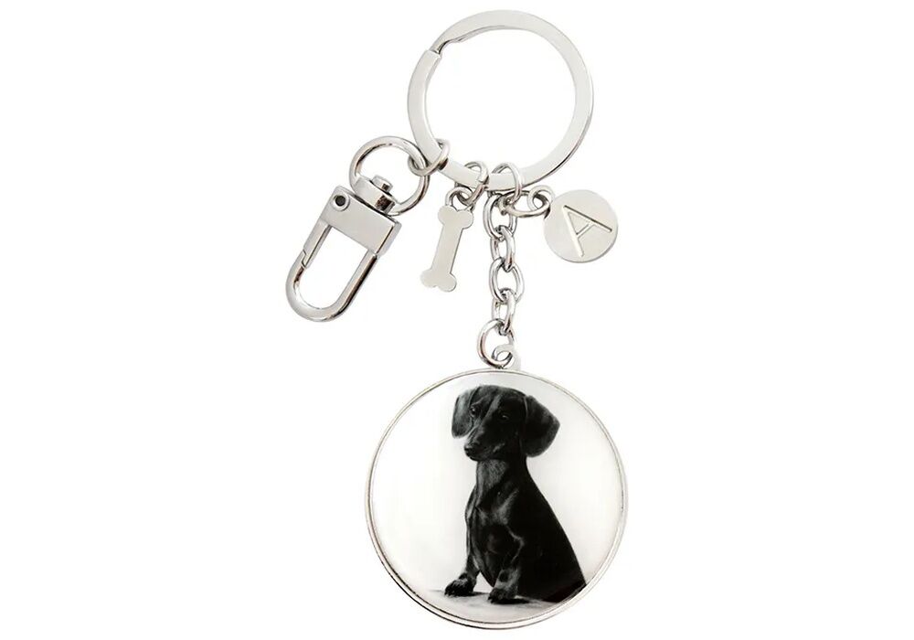 Ashdene Delightful Dogs - Dachshund Keyring