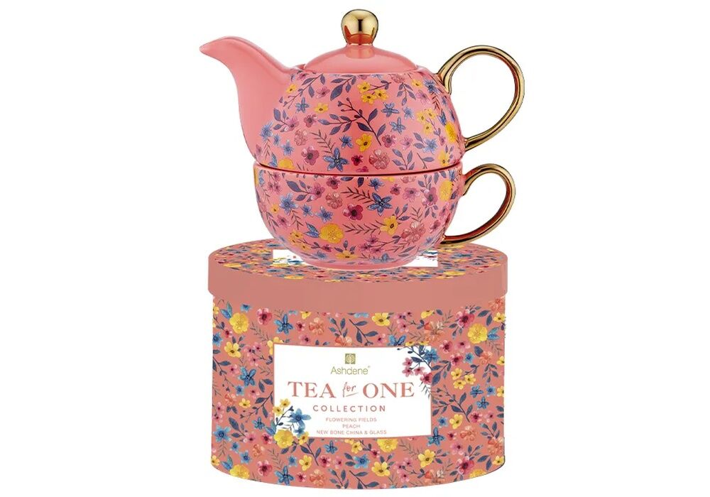 Ashdene Flowering Fields - Peach Tea For One