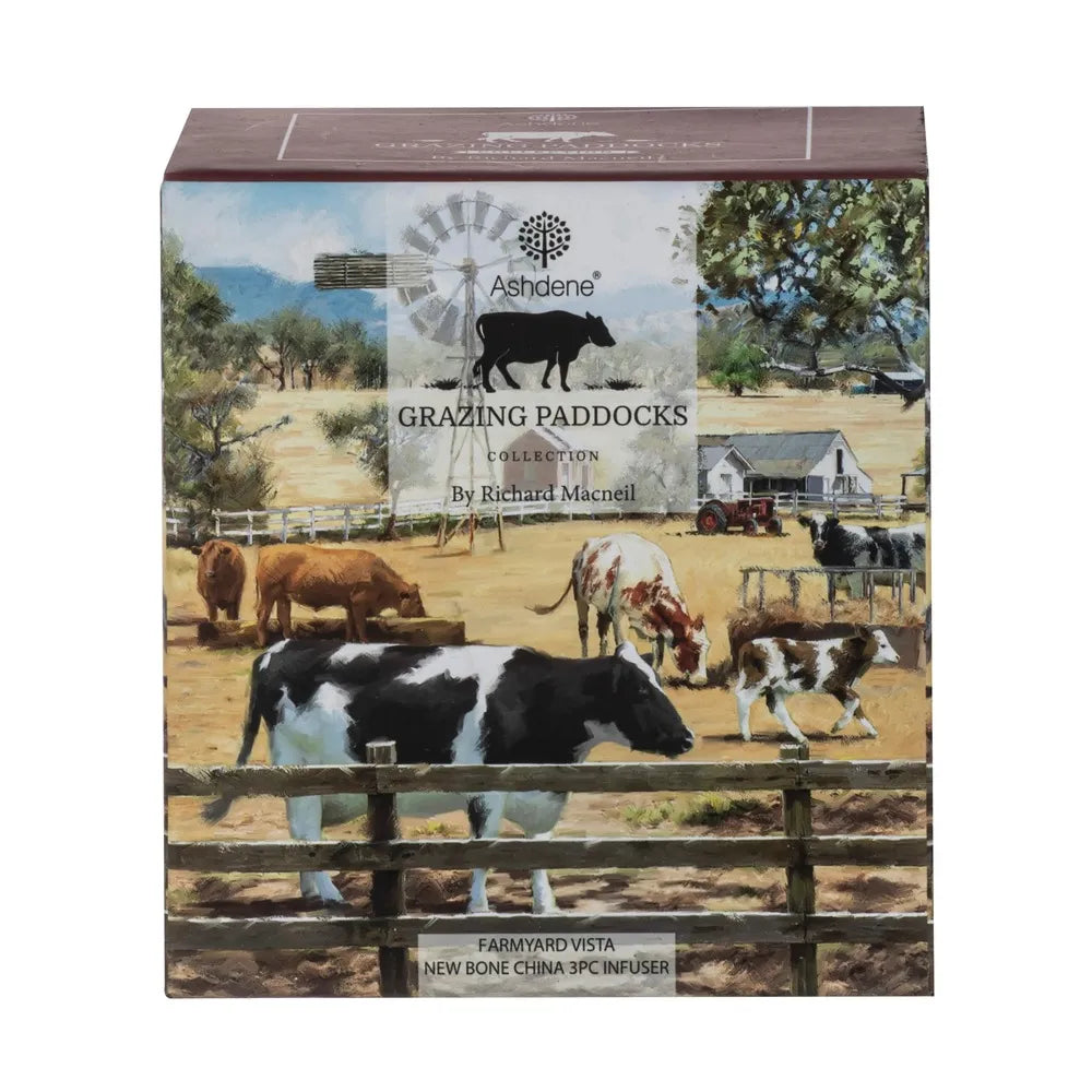 Ashdene Grazing Paddocks - Farmyard Vista 3pc Infuser