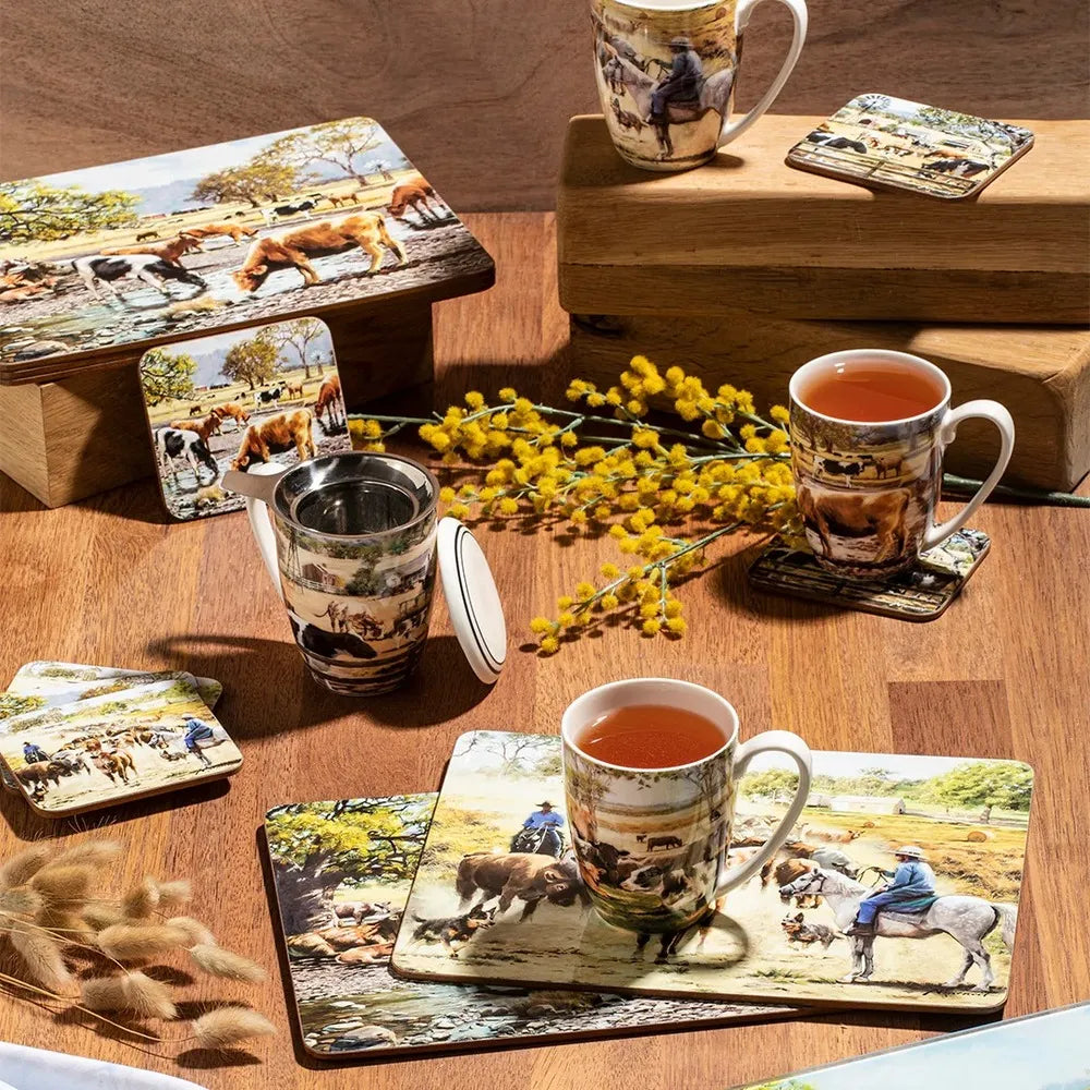 Ashdene Grazing Paddocks - Farmyard Vista 3pc Infuser