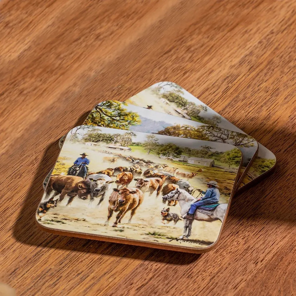 Ashdene Grazing Paddocks - Assorted Coasters 6 Pack