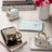 Ashdene Designers Delight - Pale Blue Mug & Plate Set