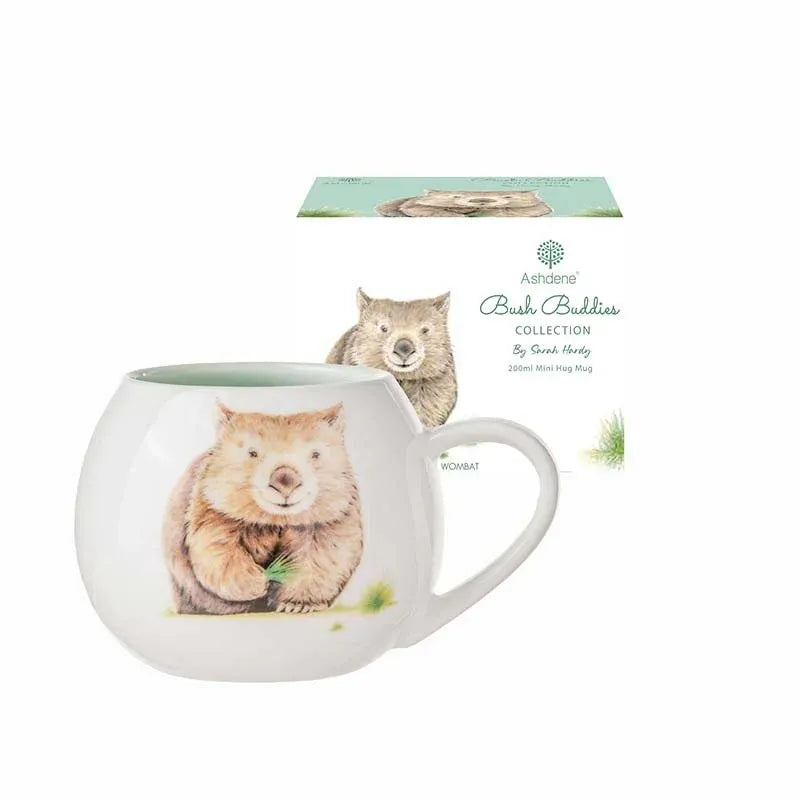 Ashdene Bush Buddies - Wombat Mini Hug Mug