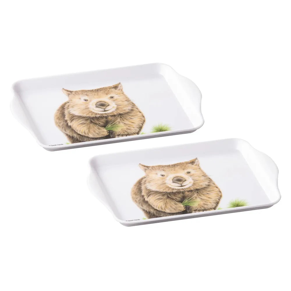 Ashdene Bush Buddies - Scatter Tray Wombat 2 Pack