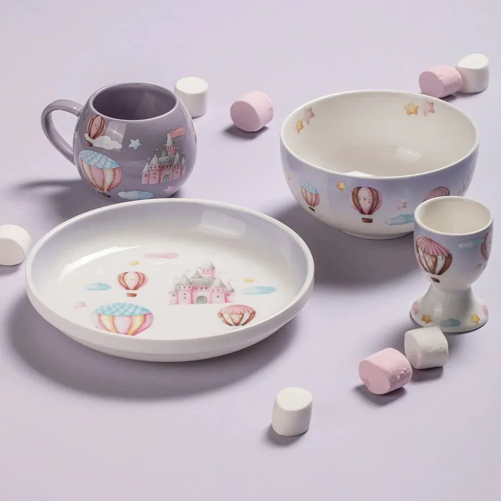 Ashdene Up In The Sky - Ceramic Kids Set 4pc