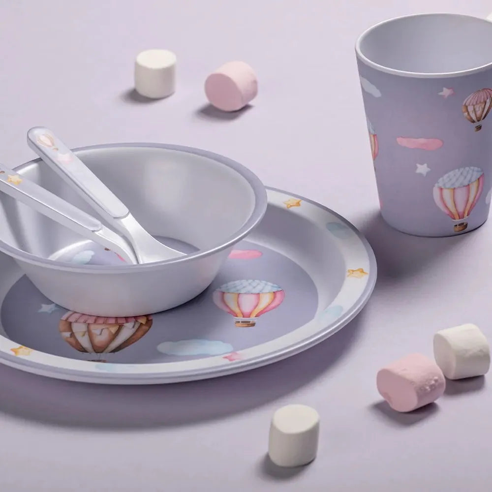 Ashdene Up In The Sky - Kids Dinner Set