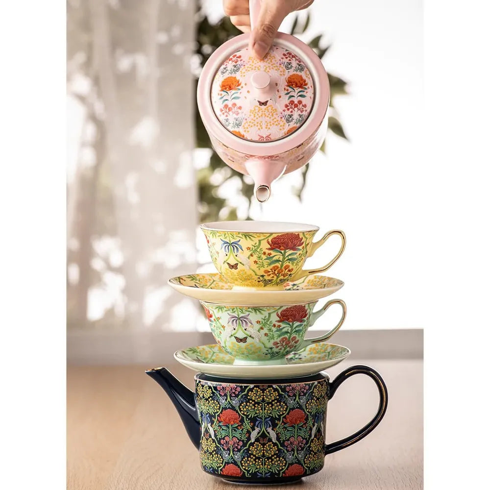 Ashdene Matilda - Navy Cup & Saucer