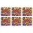 Ashdene Puli Puli Coaster 6 Pack - Graphite