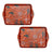 Ashdene Maarakool Art Scatter Tray Set of 2 - Fire-stick Farming