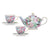 Ashdene Romantic Garden - Teapot & 2 Teacup Set