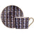 Ashdene Decadence - Cup & Saucer - Midnight