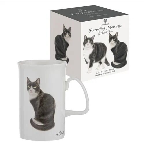 Ashdene Purrrfect Moments Mug - Tuxedo