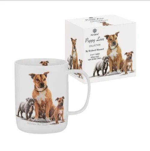 Ashdene Puppy Love Mug - Staffy Terrier