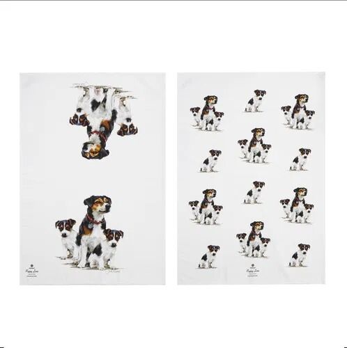 Ashdene Puppy Love Kitchen Towel - Jack Russell