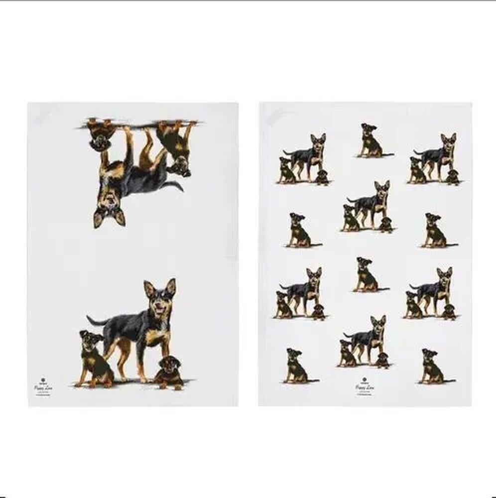 Ashdene Puppy Love Kitchen Towel - Kelpie