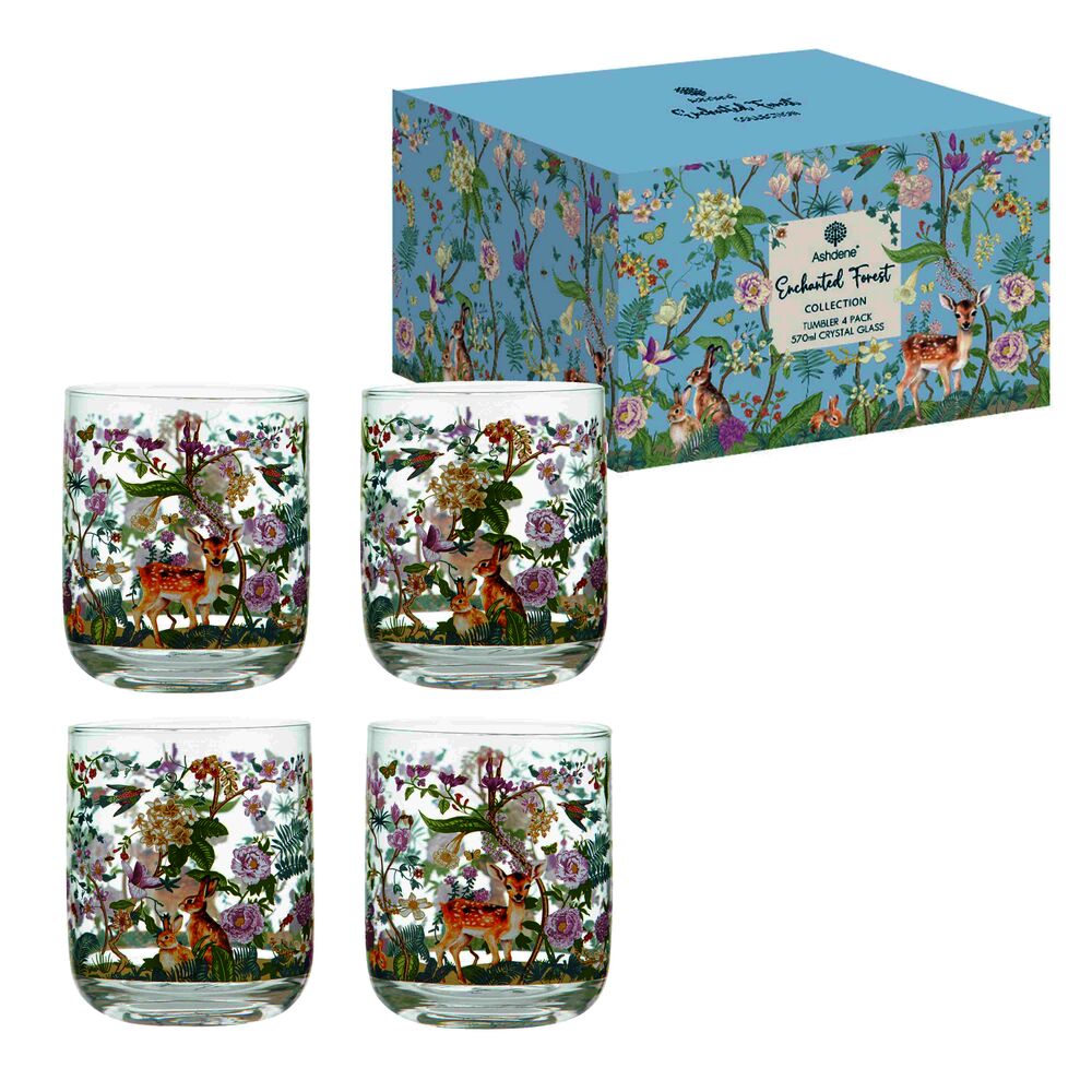 Ashdene Enchanted Forest - Tumblers (Pack of 4)