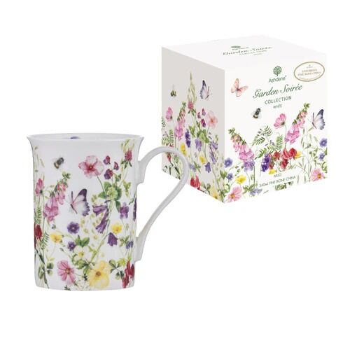 Ashdene Garden Soiree - Can Mug White