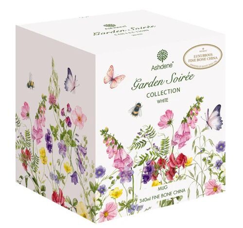 Ashdene Garden Soiree - Can Mug White