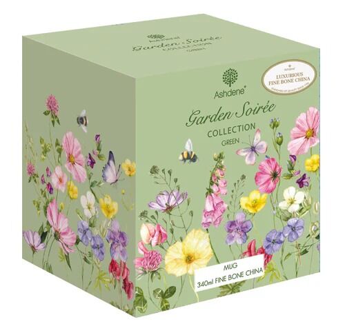 Ashdene Garden Soiree - Can Mug Green